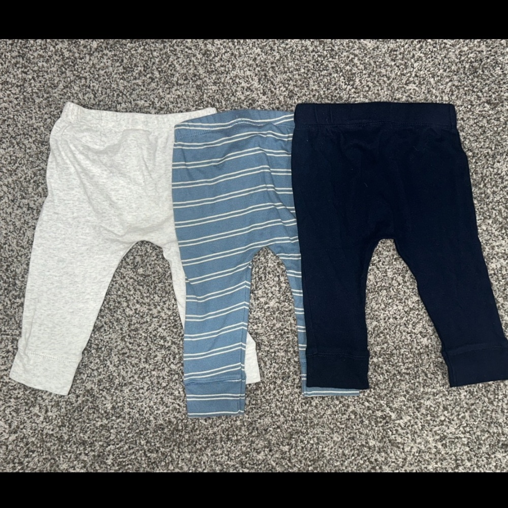 Set of 5 Baby Boy Soft Joggers - Picture 3 of 9